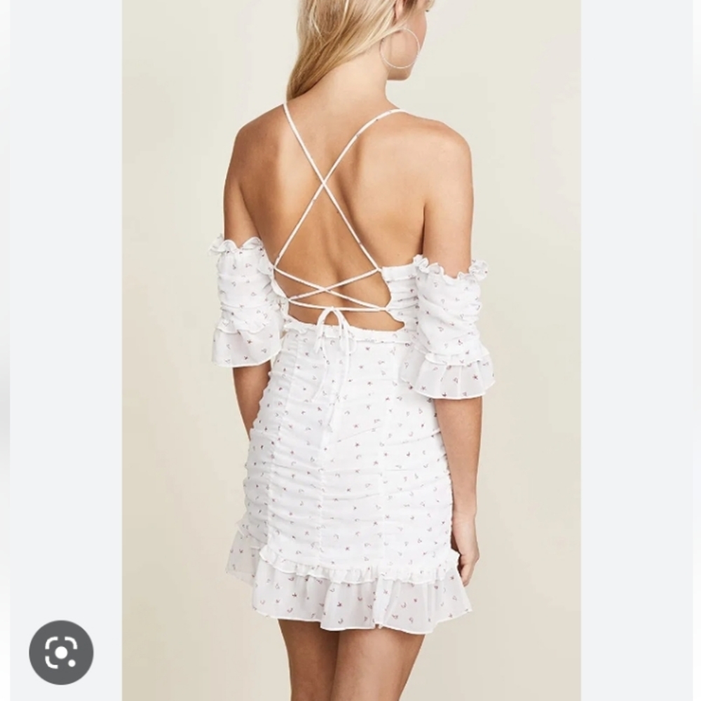 🍋For Love & Lemons LA BROOKE COCKTAIL DRESS - Picture 11 of 16